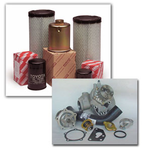 Forklift Parts Collage Forklift Parts Collage
